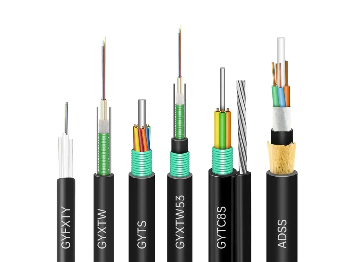 Various Types of Fiber Optic Cables